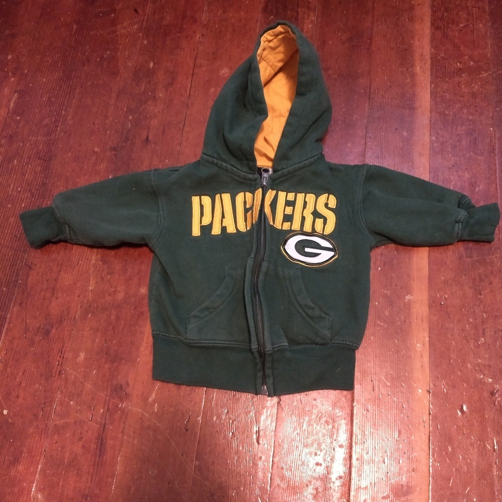 Packers zip up hoodie
